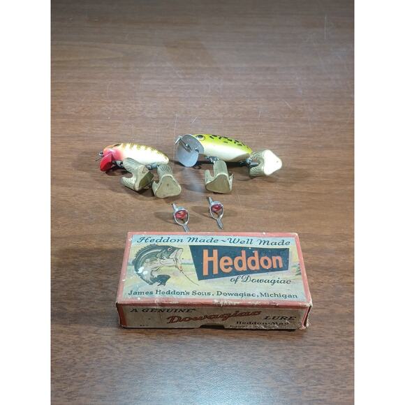 Vintage, Heddon ,jitterbug, Vintage Lures Lot Collection - Picture 13 of 13